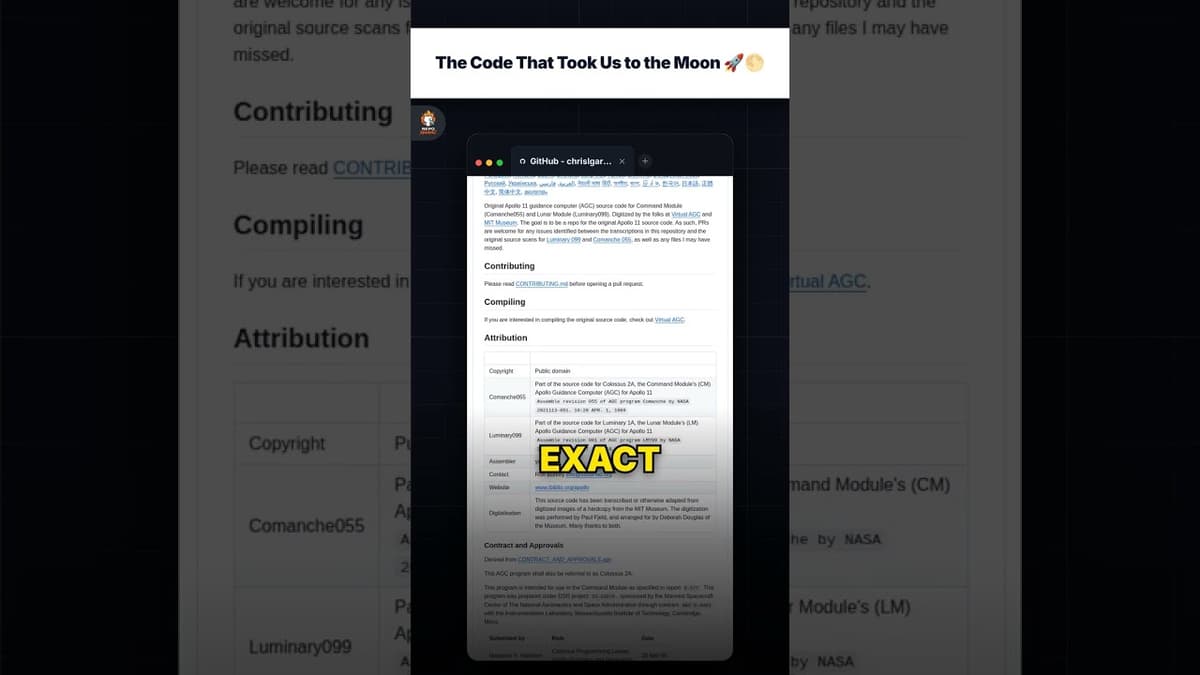 The Code That Took Us to the Moon 🚀🌕 — repo signal thumbnail