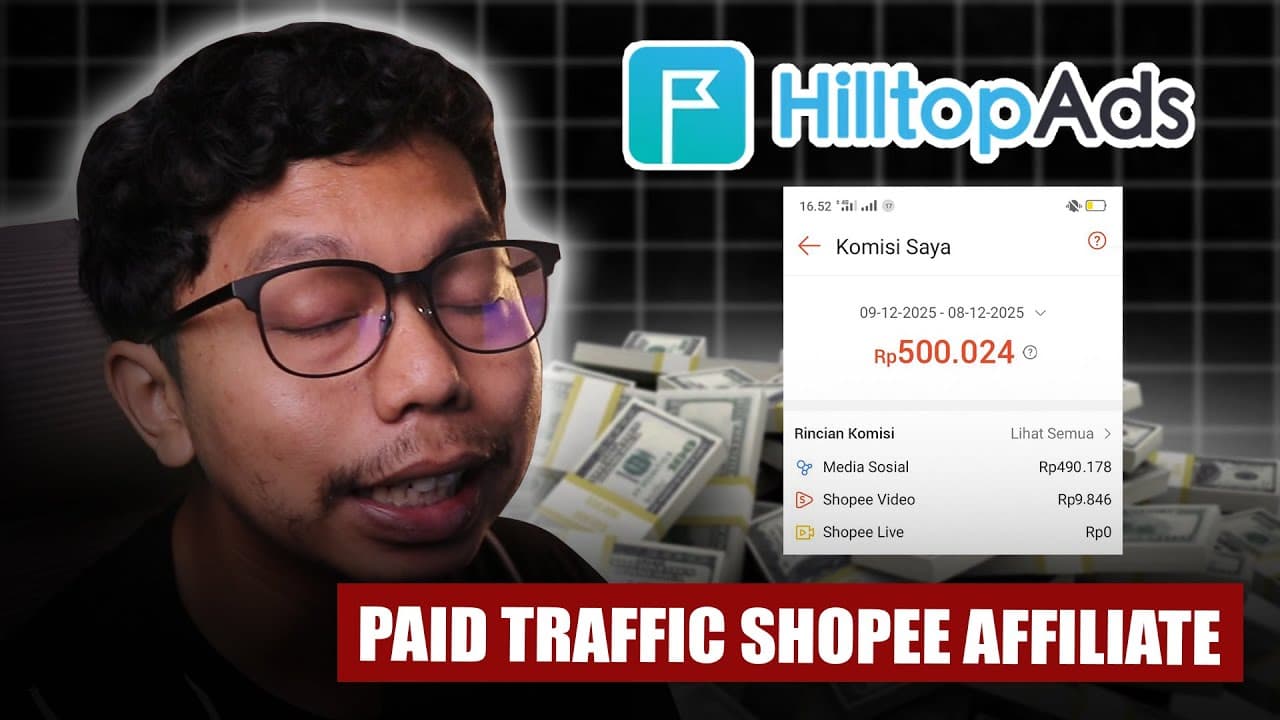 HilltopAds: Strategi Paid Traffic untuk Shopee Affiliate yang Bikin Panen KOMISI BESAR ! β fun project thumbnail